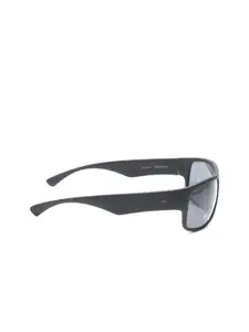 Fastrack Men Rectangle Polarised Sunglasses NBP192BK4P