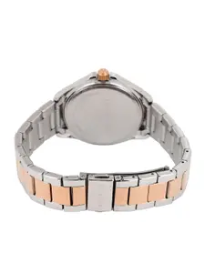 GIORDANO Women Silver-Toned Dial Watch 2720-88