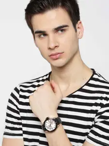 GIORDANO Men Rose Gold-Toned Analogue Watch C1127-44