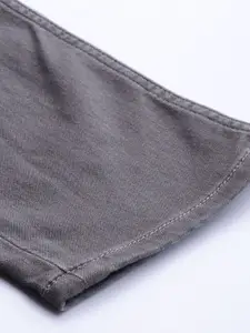 U.S. Polo Assn. Denim Co. Men Grey Skinny Fit Mid-Rise Clean Look Stretchable Jeans