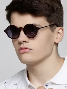 Fastrack Men Round Sunglasses NBP343BK2