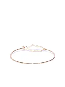 KARATCART Gold-Plated Bangle-Style Bracelet