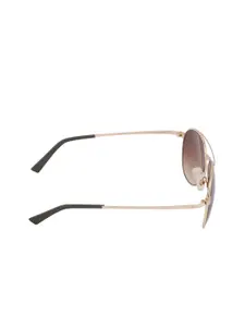 GIO COLLECTION Men Brown Oval Sunglasses GM6112C010