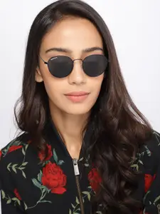 Fastrack Women Round Sunglasses M227BK4G