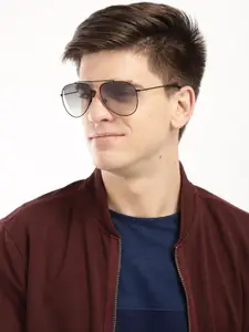 Fastrack Men Aviator Sunglasses M230GR2