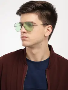 Fastrack Men Aviator Sunglasses M165GR39G