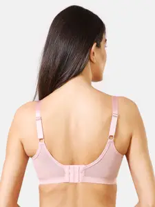 Van Heusen Women Silver Pink Solid Ultra-Light Cups Padded Spacer Cup Bra