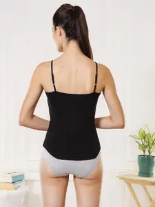 Van Heusen Women Solid Anti Bacterial Colour Fresh Spaghetti