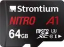 Strontium NITRO A1 64GB MicroSDXC Class 10 100 MB/s Memory Card