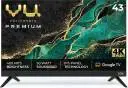 Vu 108 cm (43 inches) Premium Series 4K Ultra HD Smart LED Google TV 43CA