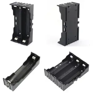 ABS 18650 Battery Holder Box Hard Pin 18650 Holder Batteries Case 1X 2X 3X 18650 Rechargeable Battery Power Bank Cases