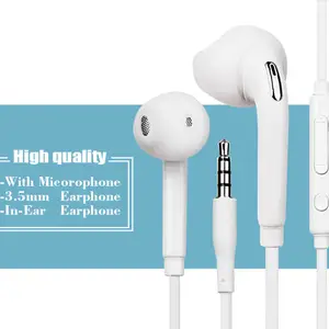 Wired 3.5mm In-Ear Earphones Headphones With Mic and Remote Control Earphone for Samsung Galaxy s3 s4 s5 s6 edge note3 note4 for Xiaomi
