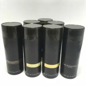 Top Hair Building Fibers 27.5g Fiber Thinning Concealer Instant Keratin Hairs Powder Black Spray Applicator