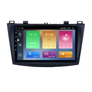 Car dvd Multimedia Player 9 Inch Android 10 for Mazda 3 2009-2012 GPS Navigation Radio with Rearview Camera Mirror Link