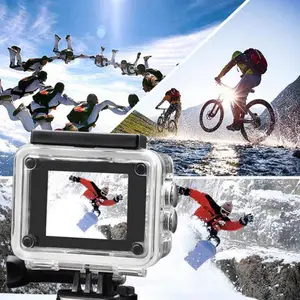Ultra Hd 4K / 25fps Digitale Camera Wifi 2.0 &quot;170 Onderwater Waterdichte Helm Video-opname Camera Extreme Sport camcorder1632