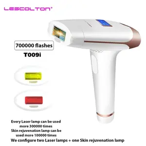Lescolton 3in1 700000 Pulsed IPL Laser Hair Removal Device Permanent Hair Removal IPL Laser Epilator Armpit Hair Removal Machine 220323