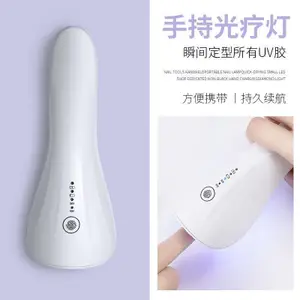 Handheld UV LED Lamp For Nails Drying Lamp Rechargeable Mini Manicure Lamp Nail Dryer Quick Drying For Gel Polish Manicure Tools 250625