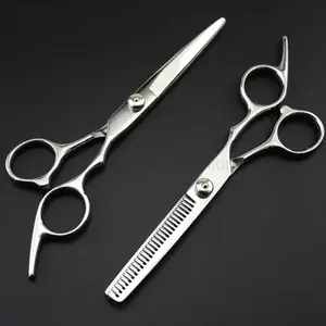 Japan 4cr steel 6 cut hair scissors haircut sissors thinning barber makas haircutting hair cutting shears hairdresser scissorsCL240715