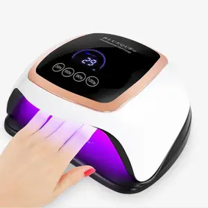 Epacket UV Led Nail Lamp Dryer Gel Light for Nails Fast Drying Polish Curing Lamp Professional with 4 Timer Smart Sensor and LCD D9029778