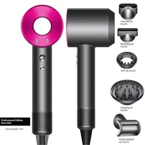 High-power hair dryer Hot and cold wind speed hair dryer Household negative ion professional salon home styling tools Magnetic nozzle new upgrade 511921