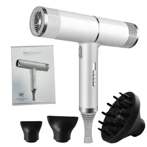 Hair Dryers Electric Infrared Hair Dryer Strong Wind Blow Dryer Cold Wind Salon Hair Styler Tool Negative Ionic Fast Dryling Hairdryer LL