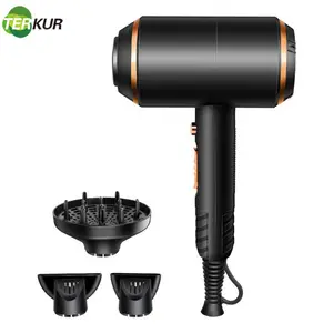 Ionic Hair Dryer 4000W Powerful Professional Electric Blow Hairdressing Equipment cold Air Hairdryer Barber Salon Tool 240116