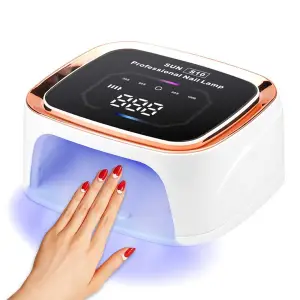 36LEDS LED UV Nail Lamp Wireless Professional Nail Dryer for Curing All Gel Polish With Large Screen Rechargeable Salon ToolCL240731