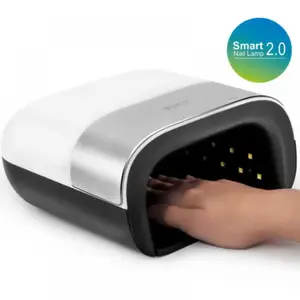 SUNUV SUN3 Nail Dryer Smart 2.0 48W UV LED Lamp Nail with Smart Timer Memory Invisible Digital Timer Display Nail Drying Machine Y240801