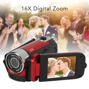 D90 1080P 16MP Digital Camera 24 Inch Rotatable Screen Camcorder 16X Zoom HD Video Recorder with Fill Light HD Video Camcorder 241113