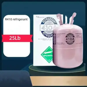 Refrigerant Freon Steel 25lb Cylinder Packaging R410A R22 R134A Tank Cylinder for Air Conditioners