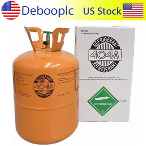 for Air Conditional Equipment 24Lb R404A Refrigerant Tank Cylinders US Stock Free Shipping