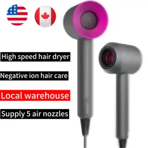 Hair Dryer High Power Salon hair care Electric Care Styling Tools Products Curling Irons Electric Hot Air Brush 5 In 1 Hairs Comb Electric Dryer 08