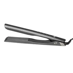 Professional 2-in-1 Digital Ceramic Flat Iron with 9 Adjustable Heat Settings for Straight Smooth Styles or Waves and Curls on All Hair Types
