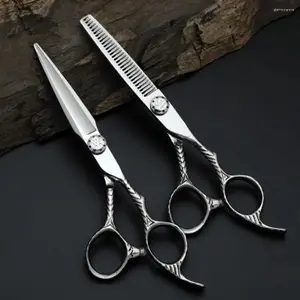 Professional 6 Inch / 7 Haircutting Scissors Haircut Thinning For Barber Cut Shears Hairdressing