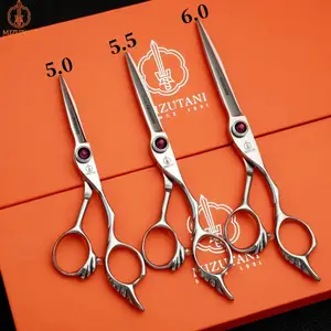 Mizutani Professional Hair Clipper Japan 440C Steel Small Hair Clipper Used for Hair Trimming 4-5-5.5-6-6.5-6.8 inches 240929