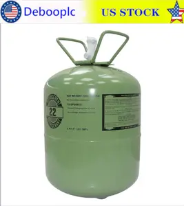 (In Stock) Steel Cylinder Packaging R22 Refrigerant for Refrigeration Equipment for Air Conditioners 30Lb
