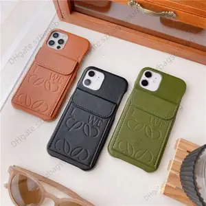 Designer Wallet Phone Bag LOWE brand phone case with clamshell small card bag men&#039;s and women&#039;s casual fall protection case
