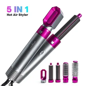 5-in-1 Multi-Functional Hair Curler Hair Dryer Automatic Curling Iron Gift Set for Coarse Hair and Regular Curlers Electric Air Iron Stick Brush