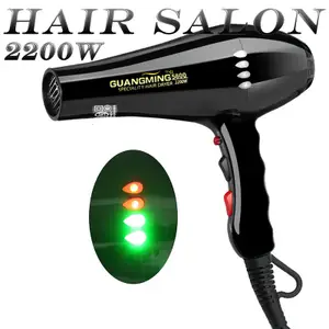Hair Dryers AC Motor Blow Dryer real power 2200W Professional Hair Dryer And Cold Wind Hairdryer Styling Tools For salon Equipment 230922