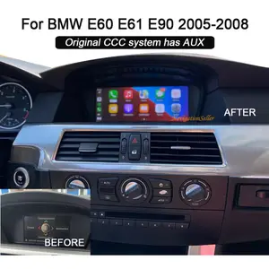 Car Multimedia Player For BMW 3 series E90 5 series E60 E61 Android CCC CarPlay Head Unit Screen Upgrade 8.8" Car Stereo Radio car dvd