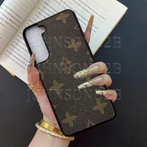 Beautiful Phone Cases S21 S22 S23 Ultra Plus Samsung Galaxy Luxury Leather Purse High Qulity S10 S 10 20 21 22 23 S24 S25 S26 Note10 Note20 Case with Logo Box Man Woman 823