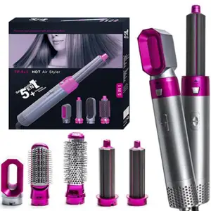 Hair Dryer 5 In 1 MultiFunctional Hair Curler Comb Air Styler Curler Straightening Curling Iron Styling Brush Tool2568939