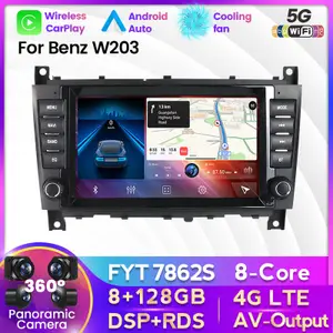 Car DVD FYT 7862S Android 11.0 For Mercedes Benz W203 W209 W219 A160 C180 C200 C230 Car Radio Multimedia All-in-one CarPlay Auto 4G LTE