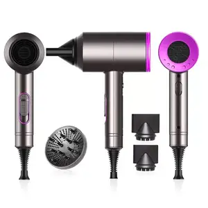 2023 Winter Hair Dryer Negative Lonic Hammer Blower Electric Professional Hot &Cold Wind Hairdryer Temperature Hair Care Blowdryer