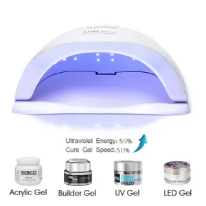 SUN 5X Plus UV LED Lamp For Nails Dryer 54W Ice Lamp For Manicure Gel Nail Lamp Drying For Gel Varnish3746722