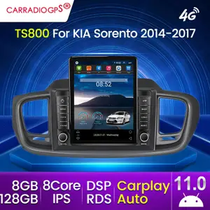 128G Android 11 Carplay Auto for KIA Sorento 2015-2017 Tesla Type Car dvd Radio Multimedia Video Player Navigation GPS RDS No Dvd