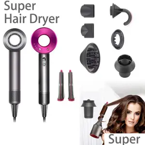 Hair Dryers Negative Ion Dryer Professional High Power Hairdryer Quality Home Salon Cold Air Dryer- Drop Delivery Products Care Stylin Dhzbk