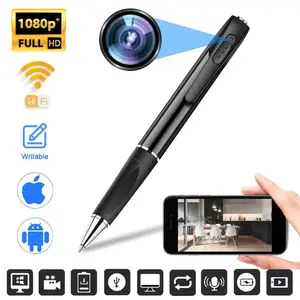 Camcorders 720P Wifi Mini Pen Camera Micro Cams Voice Recorder Multifunctional Home Security Surveillance Body Camcorder 230225
