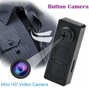 Camcorders Wireless Mini Button Camera HD Video Small Shirt Camcorder Loop Recording Security Invisible Secret Recorde 230225
