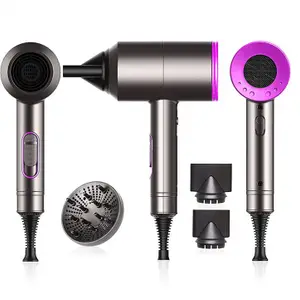 High-quality electric comb hair dryer home hair care constant temperature hair dryer leafless anion brushless motor